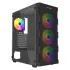 MaxGreen PS195-10-M Mid-Tower ATX Gaming Case With 4 ARGB Fan